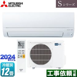 三菱 Sシリーズ ルームエアコン MSZ-S3624-W